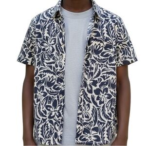 Gap denim boys tropical shirt size 8-9y old